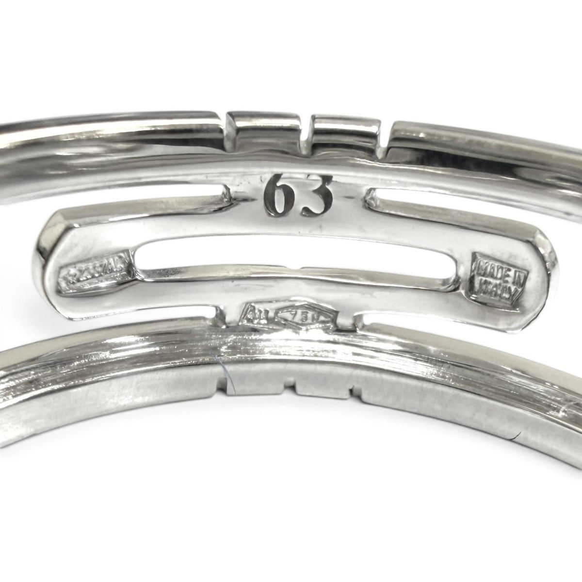 Bvlgari Parentesi Openwork Ring White Gold — view 5