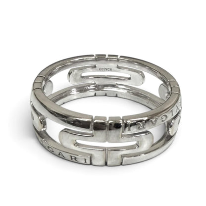Bvlgari Parentesi Openwork Ring White Gold — view 2