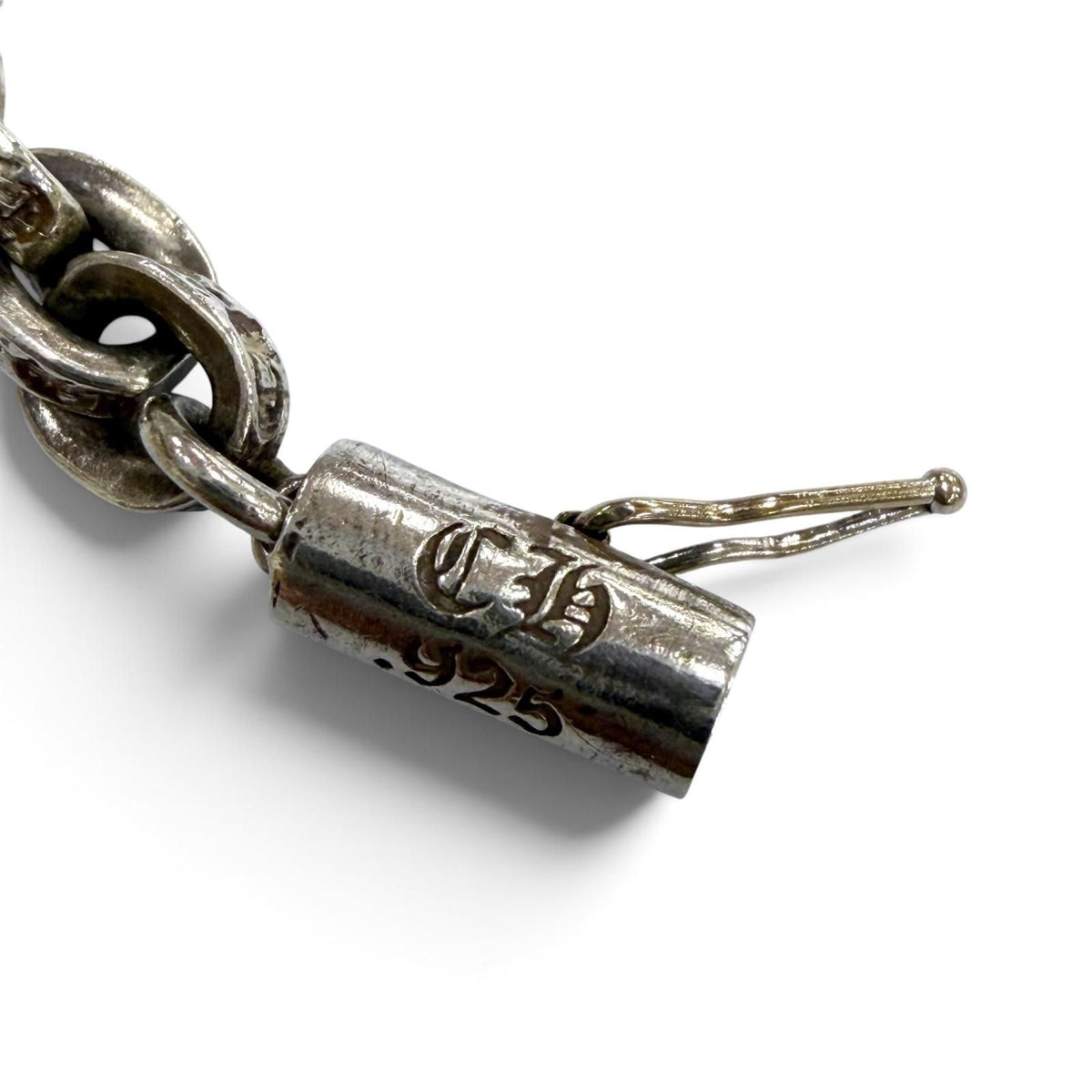 Chrome Hearts Paper Chain Necklace Silver — view 3