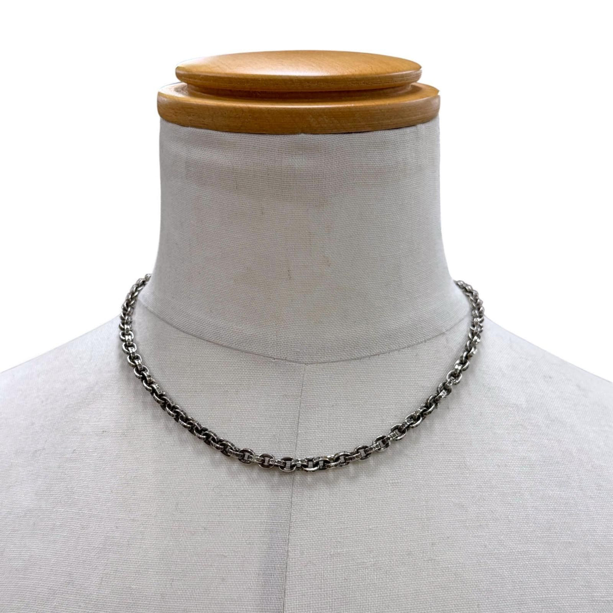 Chrome Hearts Paper Chain Necklace Silver — view 2