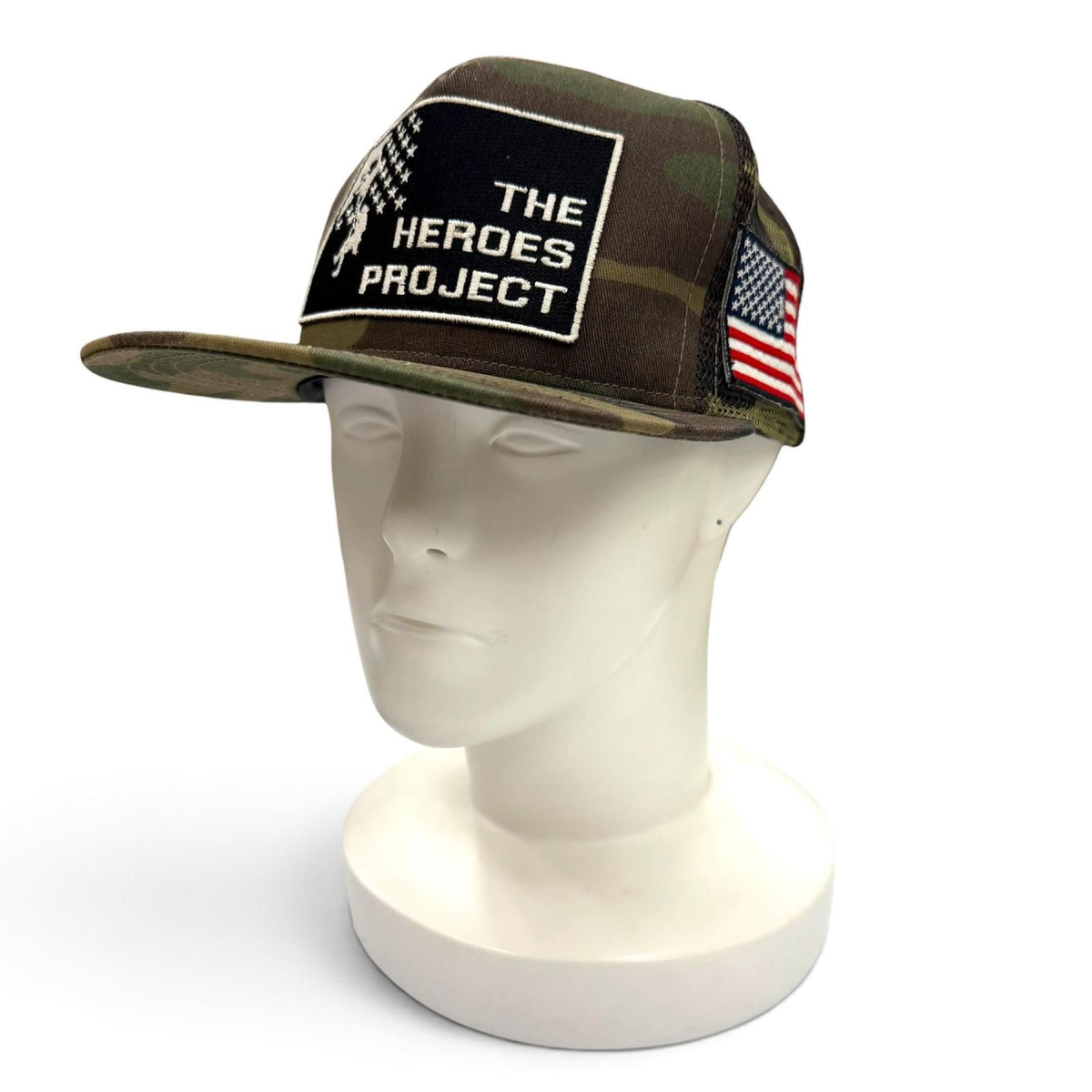 Chrome Hearts the Heroes Project Trucker Camouflage Hat Cap Made by Khaki