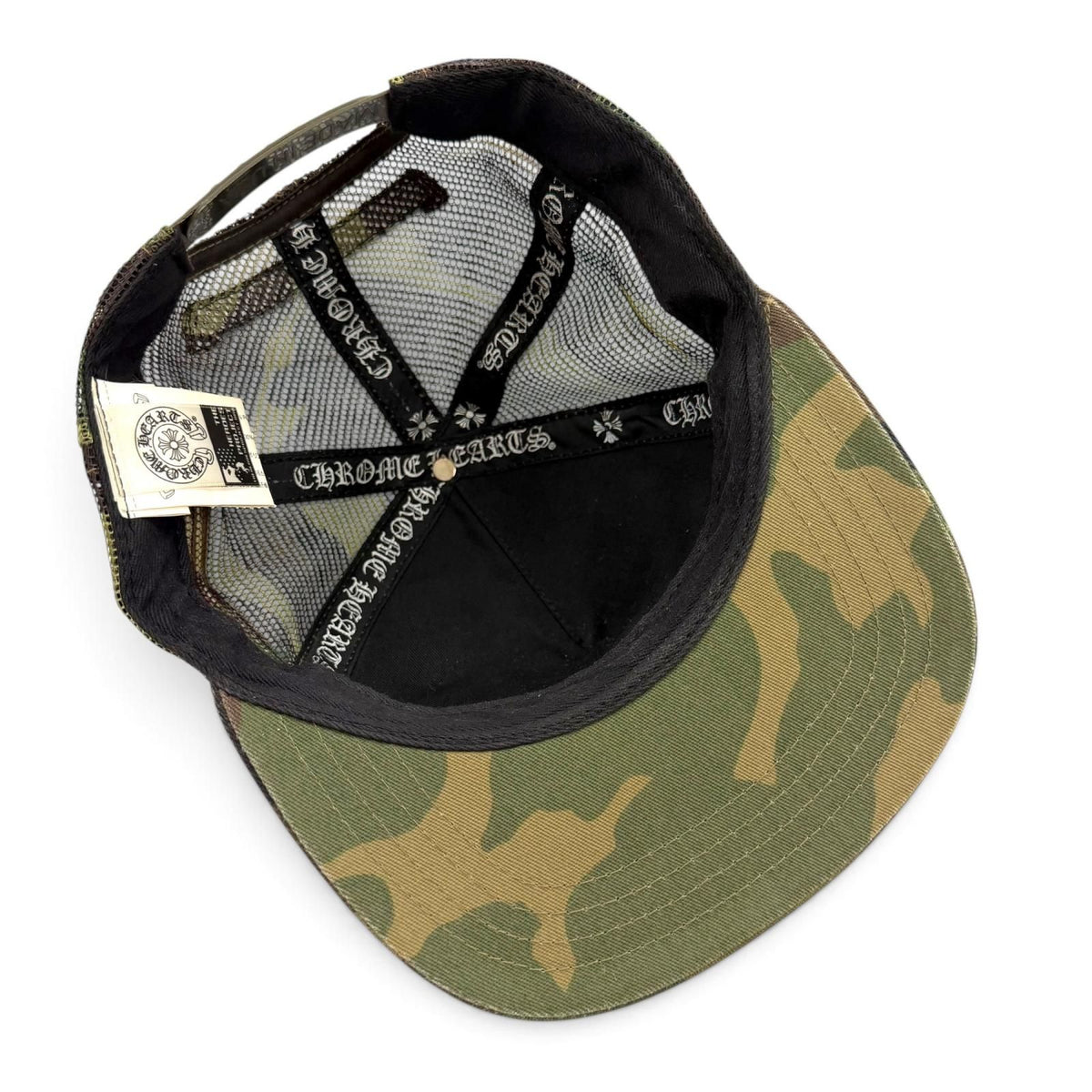 Chrome Hearts the Heroes Project Trucker Camouflage Hat Cap Made by Khaki — view 5