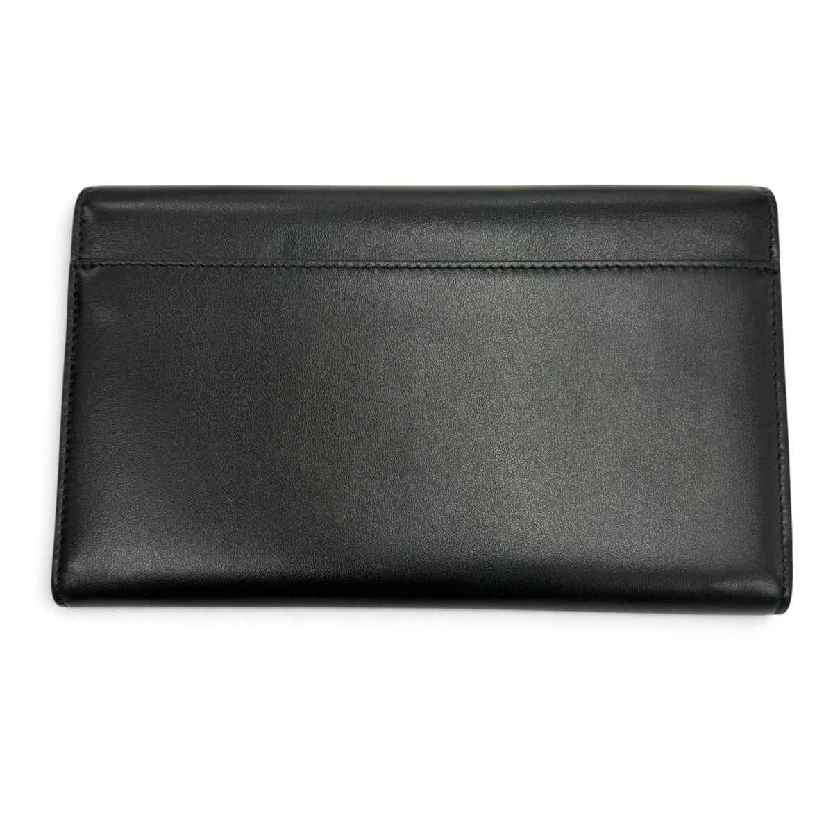 Balenciaga Envelope Leather Wallet Black Gold — view 3