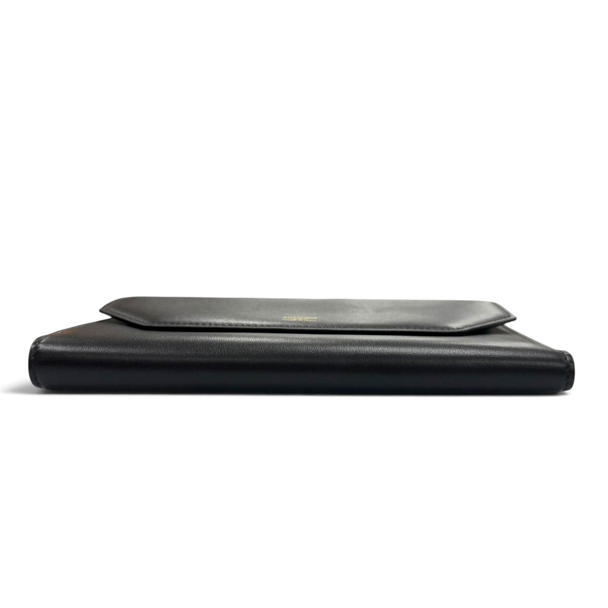 Balenciaga Envelope Leather Wallet Black Gold — view 4