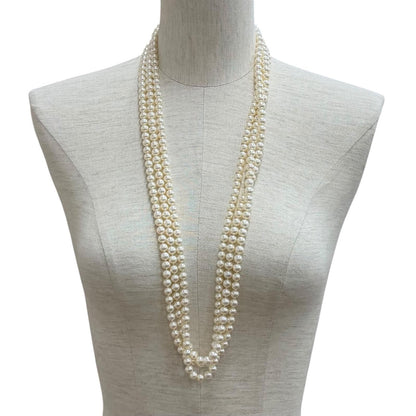 Tiffany & Co Pearl 925 Long Necklace White — view 4