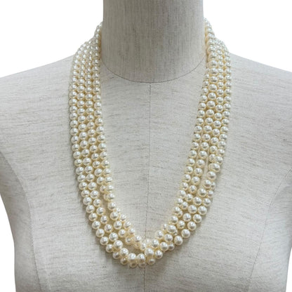 Tiffany & Co Pearl 925 Long Necklace White — view 3