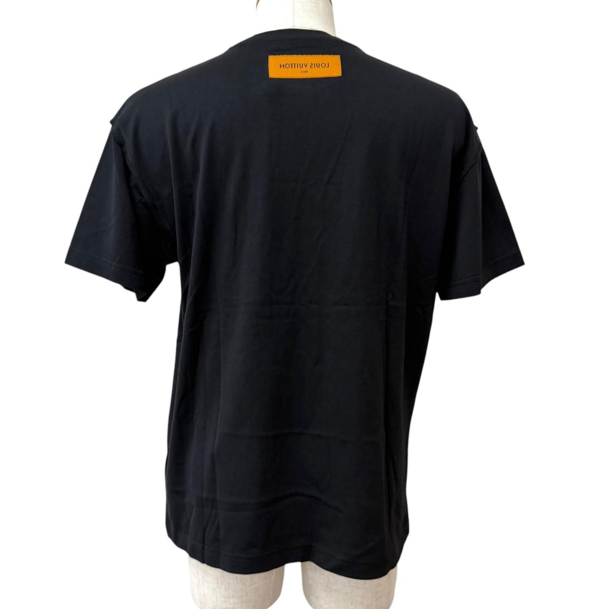 Louis Vuitton LV Concert Inside Out Short Sleeve T-Shirt Black — view 4