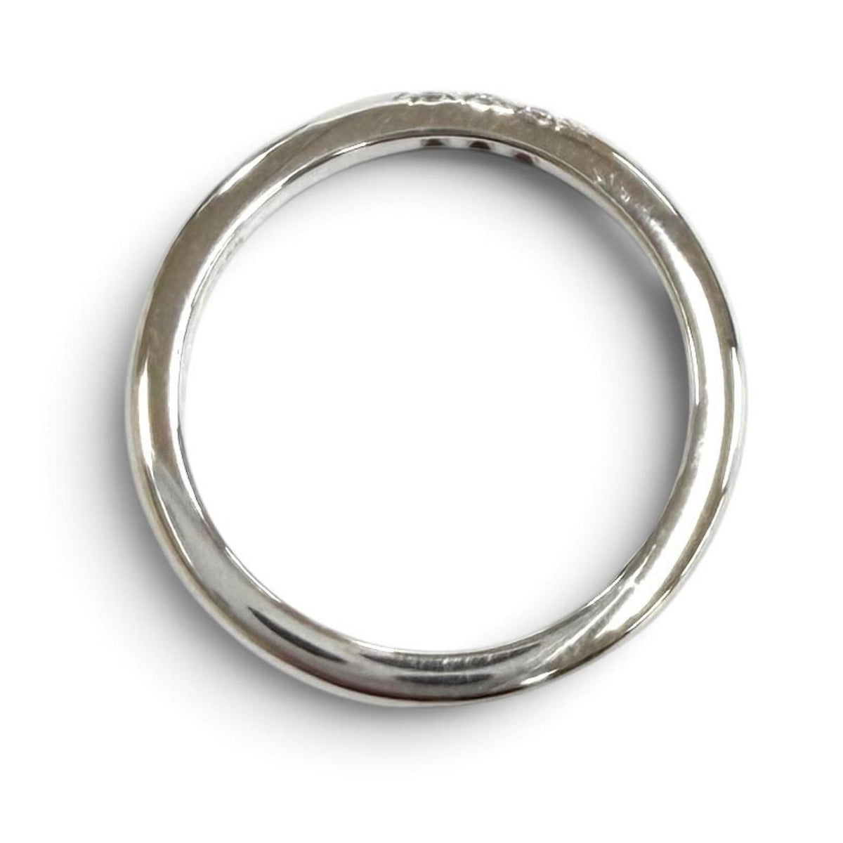 Tiffany & Co Forever Wedding Band Ring Diamond JP — view 3