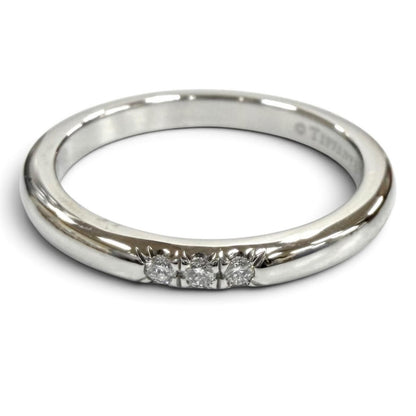 Tiffany & Co Forever Wedding Band Ring Diamond JP