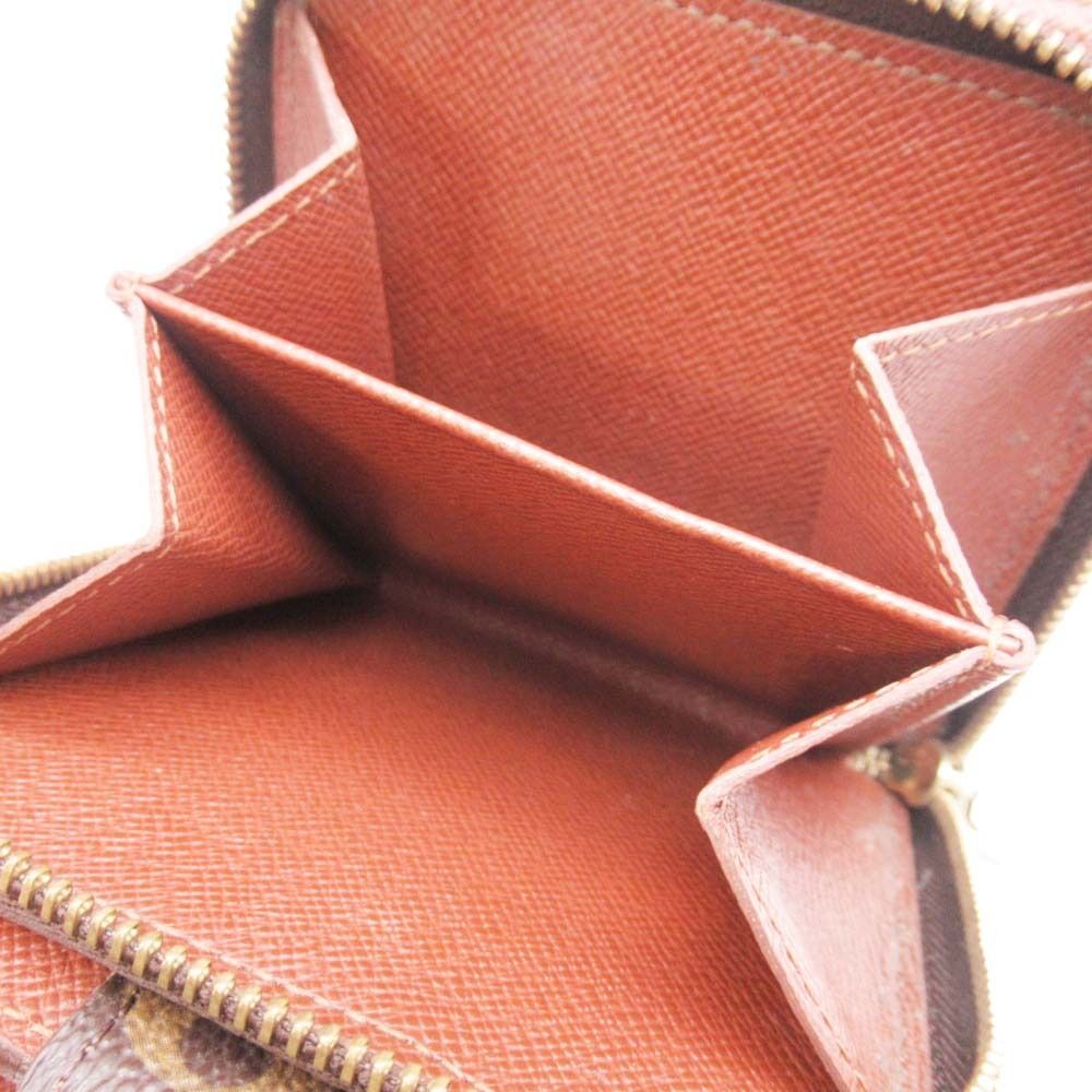 Louis Vuitton Monogram Compact Zip Wallet Bifold Brown — view 6