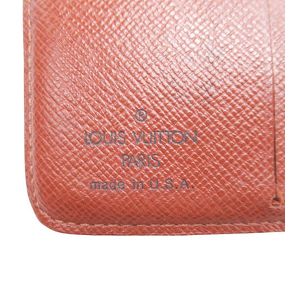 Louis Vuitton Monogram Compact Zip Wallet Bifold Brown — view 7