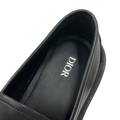 Dior Explorer Loafers Shoes Smooth Calfskin CD Logo Black — view 7