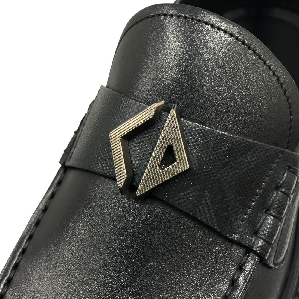 Dior Explorer Loafers Shoes Smooth Calfskin CD Logo Black — view 6