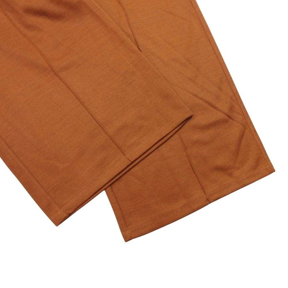 Hermes Cotton Silk Jersey Easy Pants Series Logo Patch Sweatshirt Brown 40 — view 5