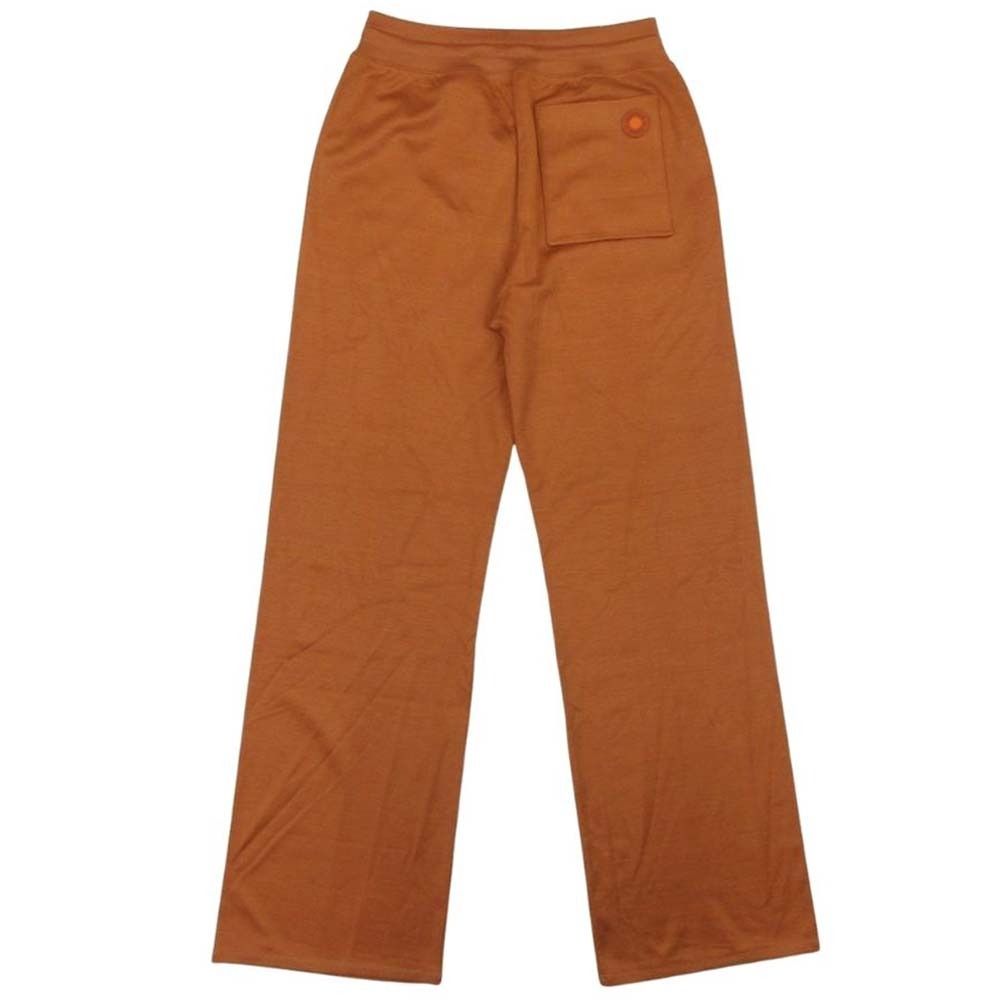 Hermes Cotton Silk Jersey Easy Pants Series Logo Patch Sweatshirt Brown 40 — view 2