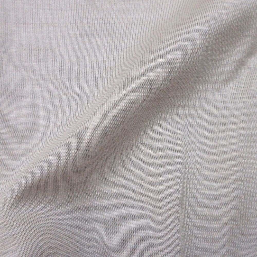 Hermes Cotton Silk Jersey Easy Pants Series Logo Patch Sweatshirt Greige 42 — view 6