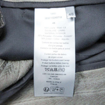 Dior Couture Jacquard Shorts High Waist Gray 48 — view 8