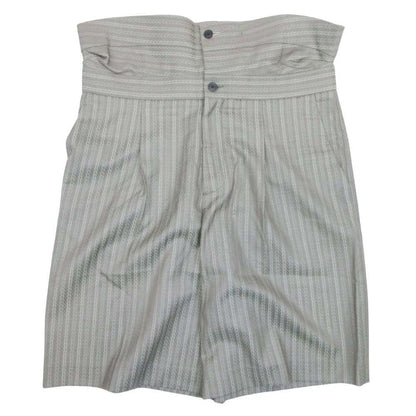 Dior Couture Jacquard Shorts High Waist Gray 48 — view 2