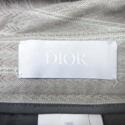 Dior Couture Jacquard Shorts High Waist Gray 48 — view 7