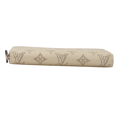 Louis Vuitton Wallet Monogram Mahina Zippy Cream White Everyday — view 4