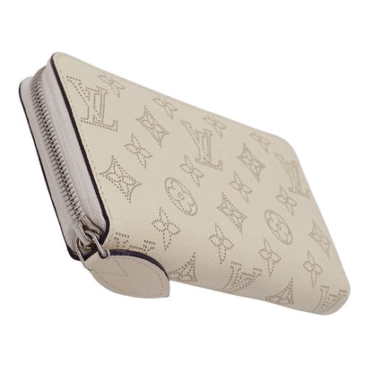 Louis Vuitton Wallet Monogram Mahina Zippy Cream White Everyday — view 3