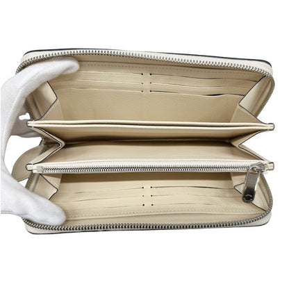 Louis Vuitton Wallet Monogram Mahina Zippy Cream White Everyday — view 5