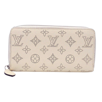 Louis Vuitton Wallet Monogram Mahina Zippy Cream White Everyday