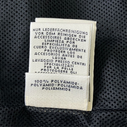 Hermes Deerskin Leather Sleeveless Dress Belted Sellier Silver Black — view 8