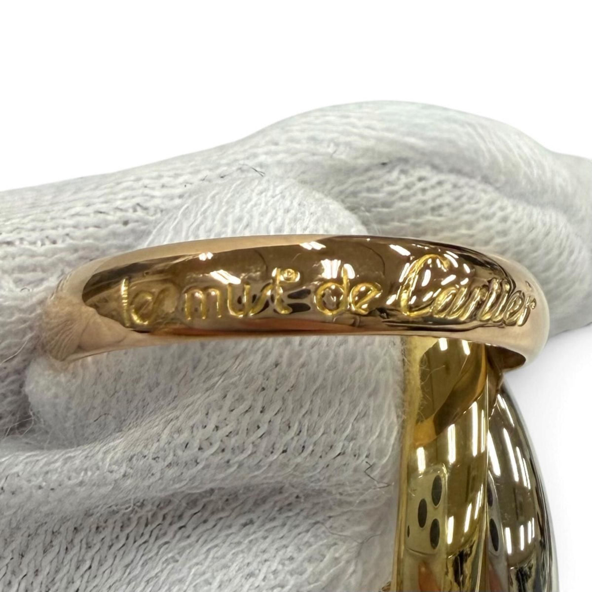 Cartier Trinity Ring Classic Model 750 Yellow Gold — view 5