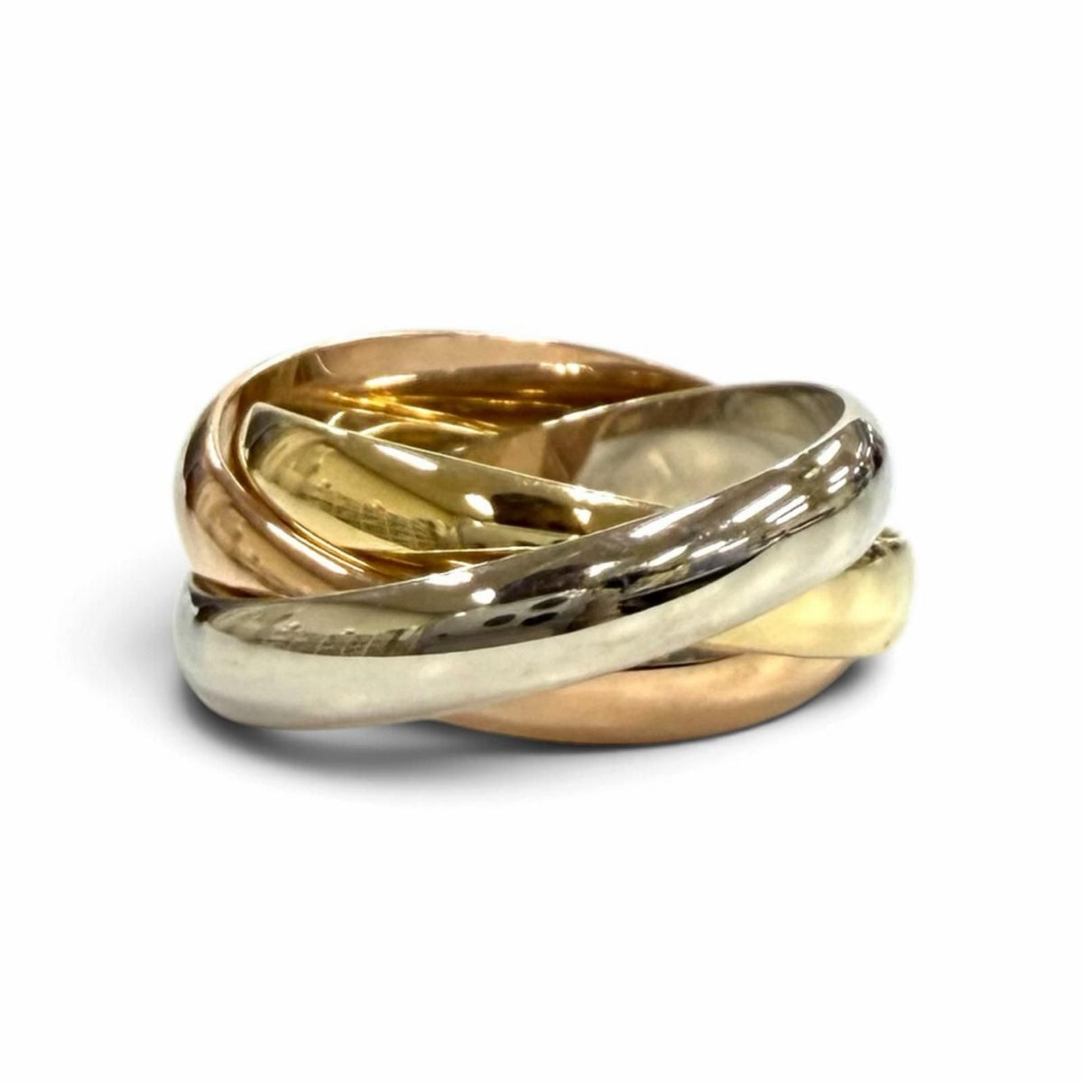 Cartier Trinity Ring Classic Model 750 Yellow Gold — view 3