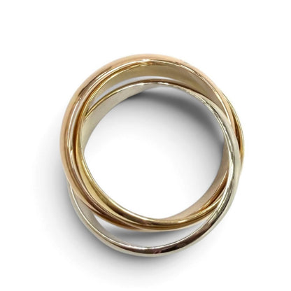 Cartier Trinity Ring Classic Model 750 Yellow Gold — view 4