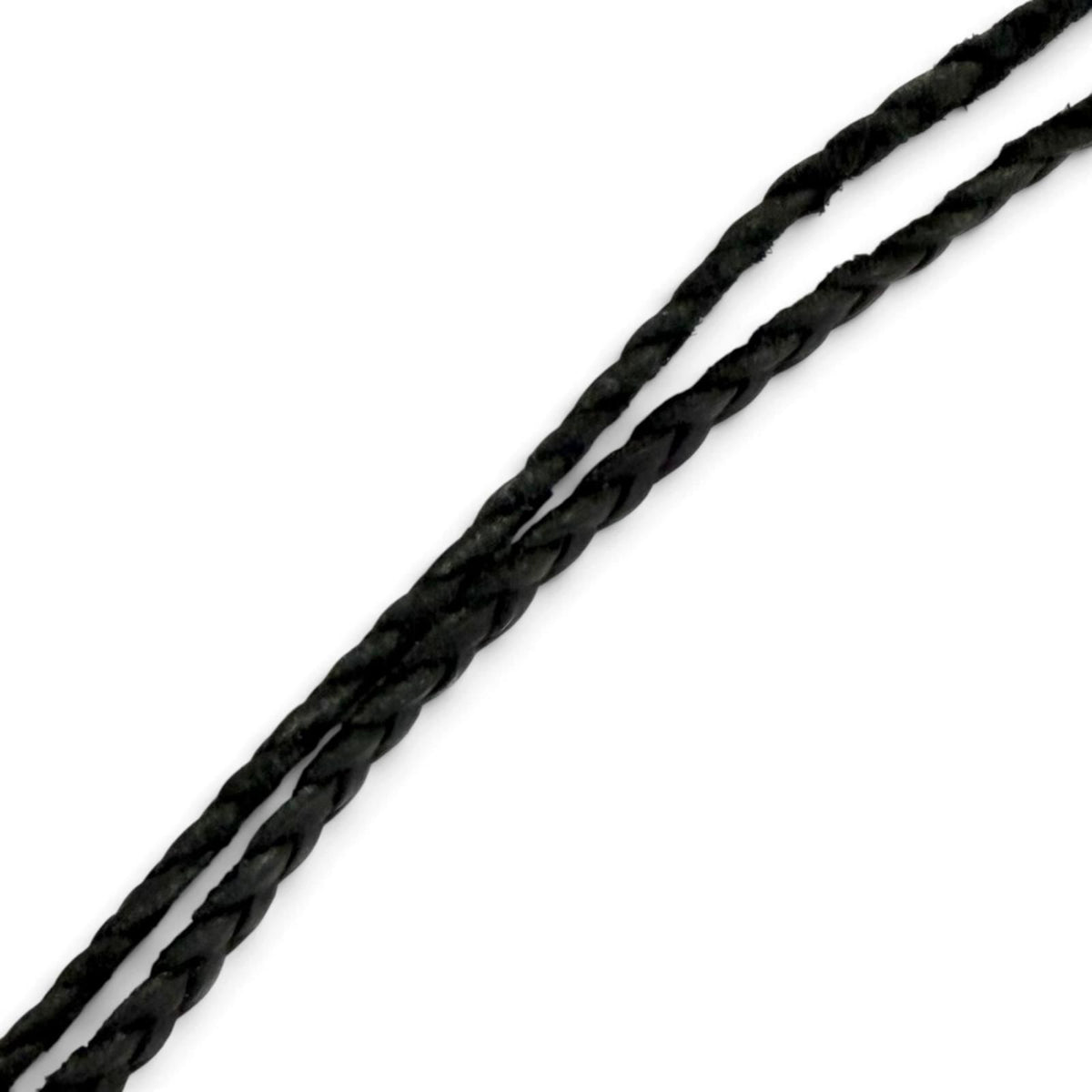 Chrome Hearts 925 Small Campana Cross Leather Blade Necklace Silver — view 5