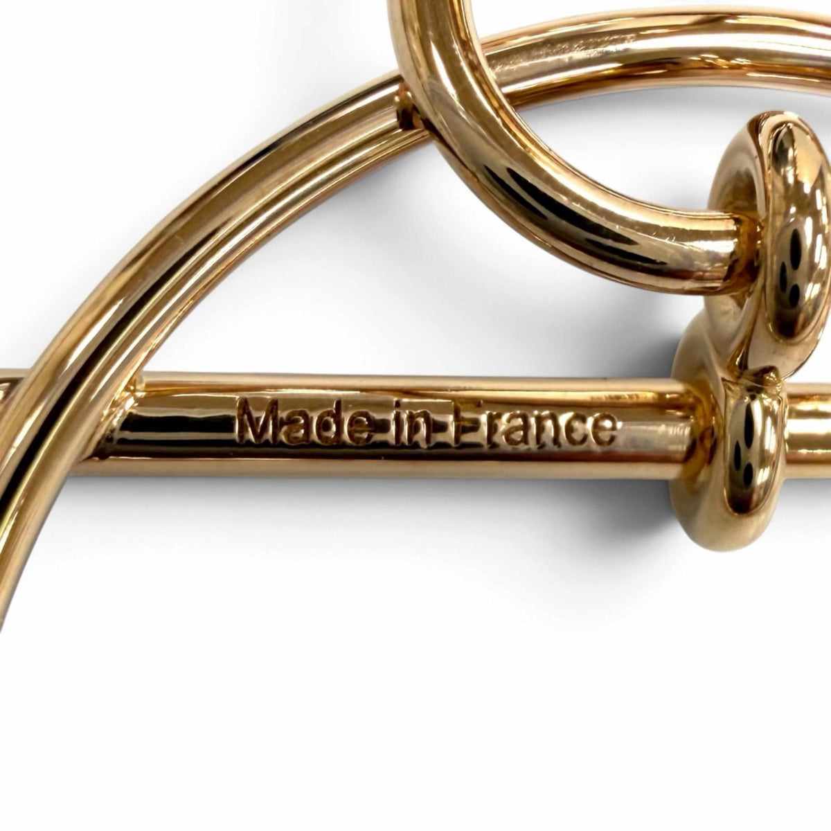 Hermes Earrings Echappee PM Pink Gold — view 7
