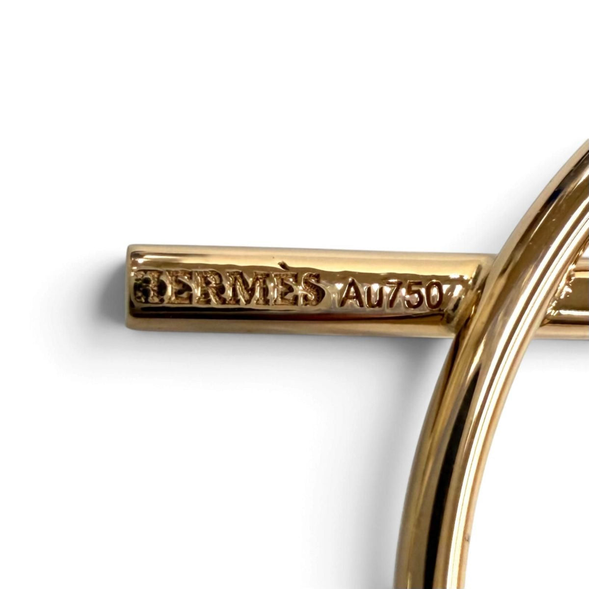 Hermes Earrings Echappee PM Pink Gold — view 6