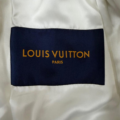 Louis Vuitton Sleeves Leather Rainbow Playground Varsity Jacket 48 — view 8