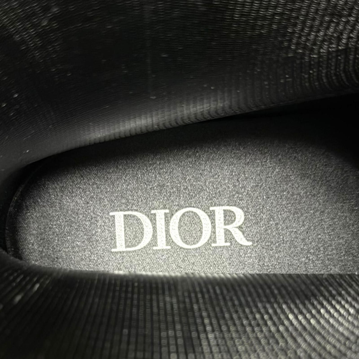 Dior Homme Rubber Garden Oblique Rain Boots Shoes Black — view 7