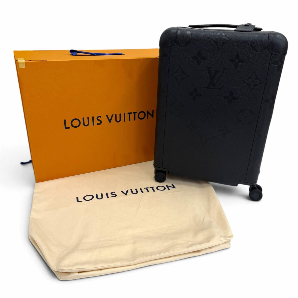 Louis Vuitton Horizon 55 Leather Monogram Empreinte Suitcase with Tsa Lock — view 2