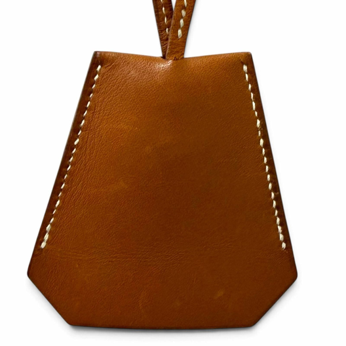 Hermes Veau Barenia Martin Margiela Era Large Clochette Necklace Gold