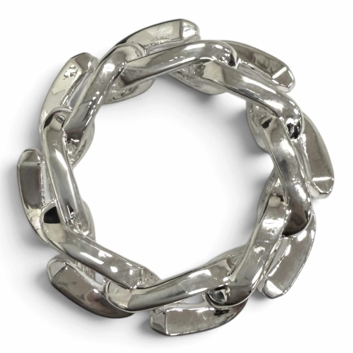 Tiffany & Co Forge Link Ring Silver — view 2