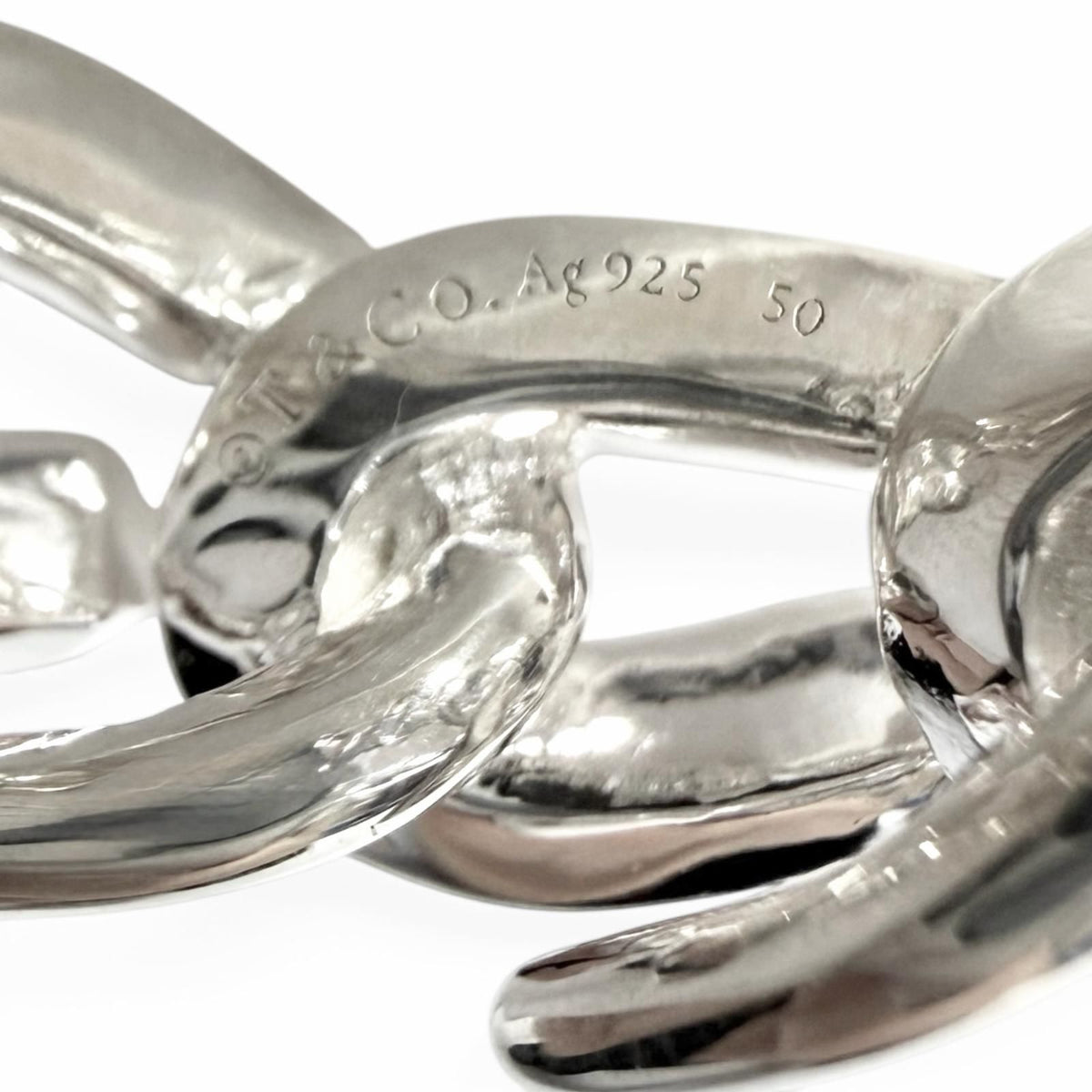 Tiffany & Co Forge Link Ring Silver — view 4