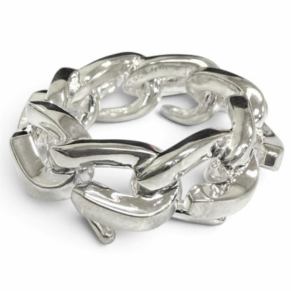 Tiffany & Co Forge Link Ring Silver