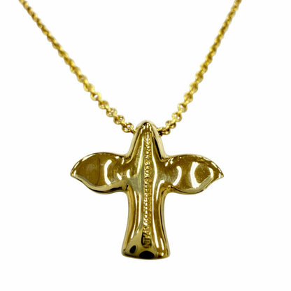 Tiffany & Co Elsa Peretti Bird Cross Pendant Gold — view 3