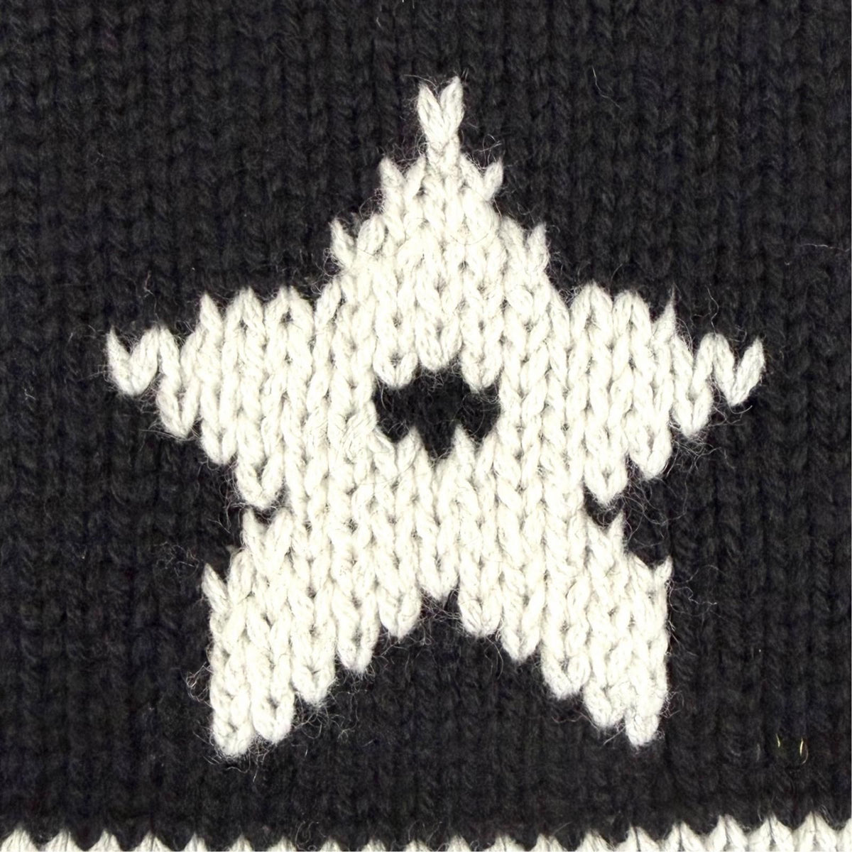 Dior Cashmere 100% Logo Star Sleeve Ruffle Design Short Knit Black IT 40 Sweater — view 5