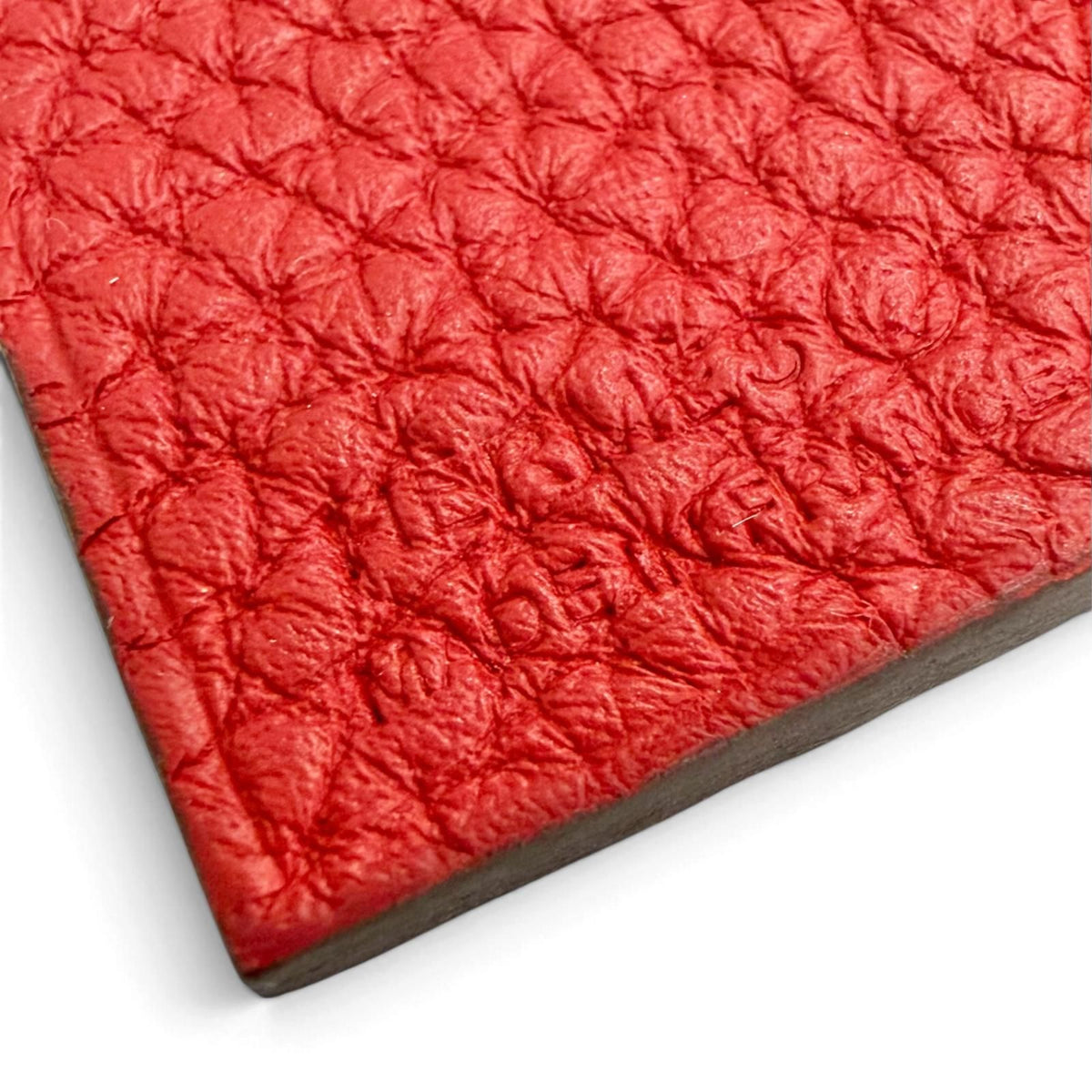 Hermes Petit H Heart Charm Leather Bag Navy Red — view 6