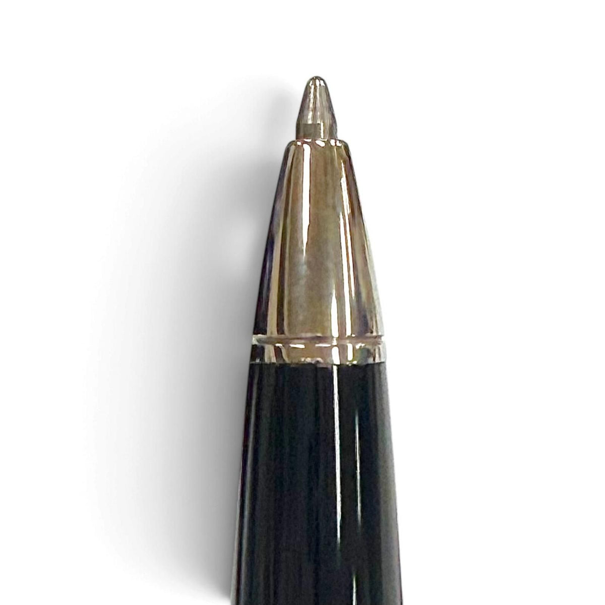 Cartier Roadster de Blue Gemstone Twist Ballpoint Pen Black Silver Handwriting — view 5
