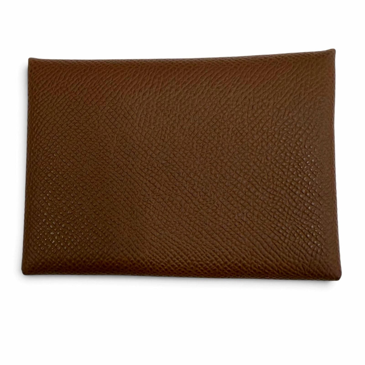Hermes Calvi Duo Veau Epsom Terre Coin Purse — view 3