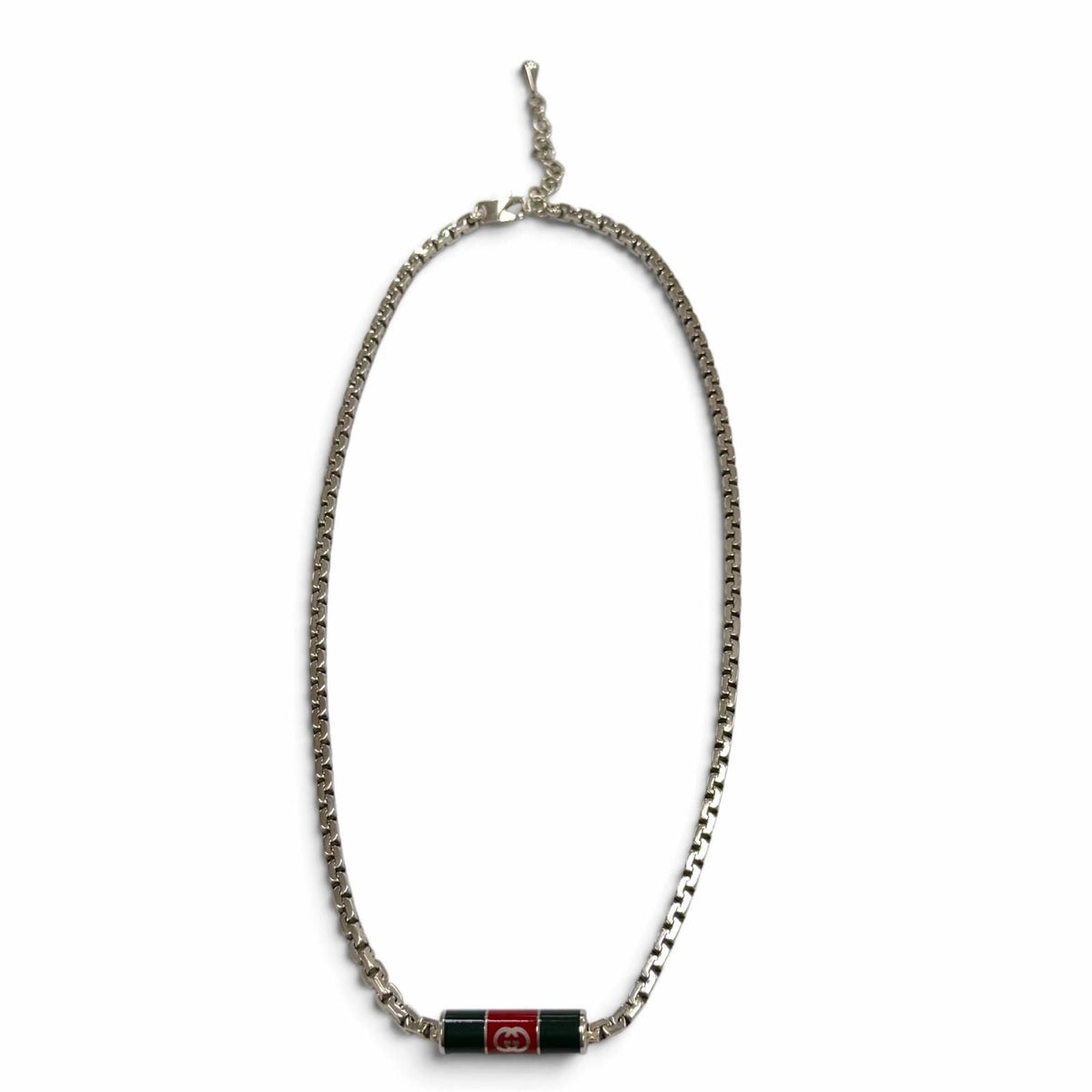 Gucci Web Line Sherry Stripe Detail Necklace — view 4