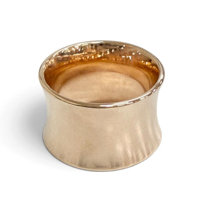 Tiffany & Co 1837 Gold Rubedo Wide Ring — view 4
