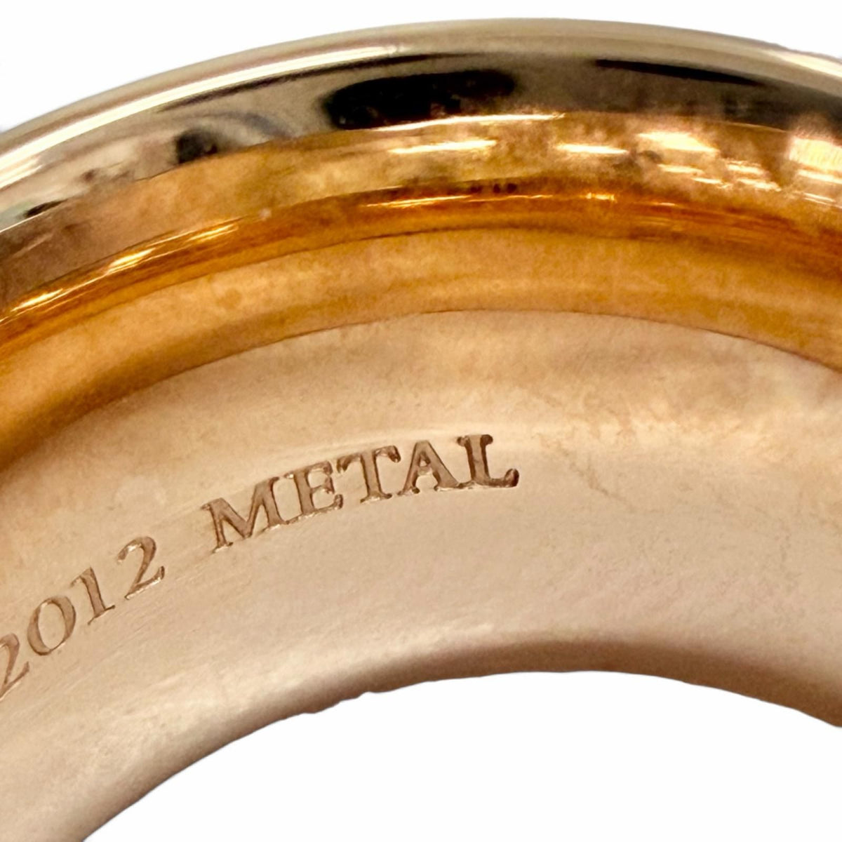 Tiffany & Co 1837 Gold Rubedo Wide Ring — view 7