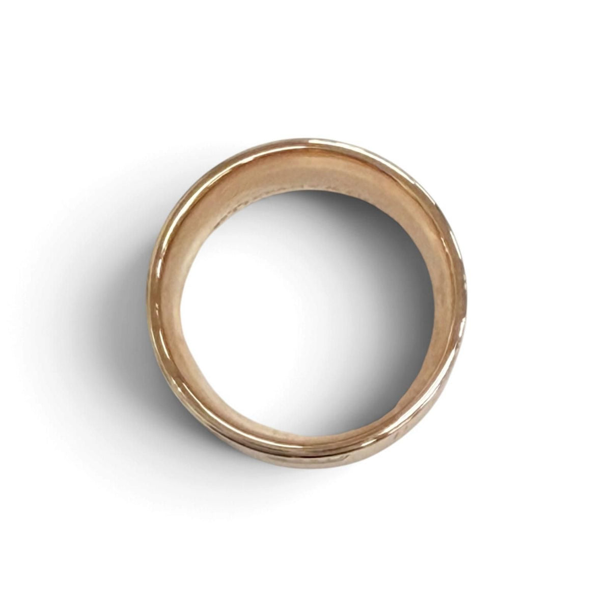 Tiffany & Co 1837 Gold Rubedo Wide Ring — view 5